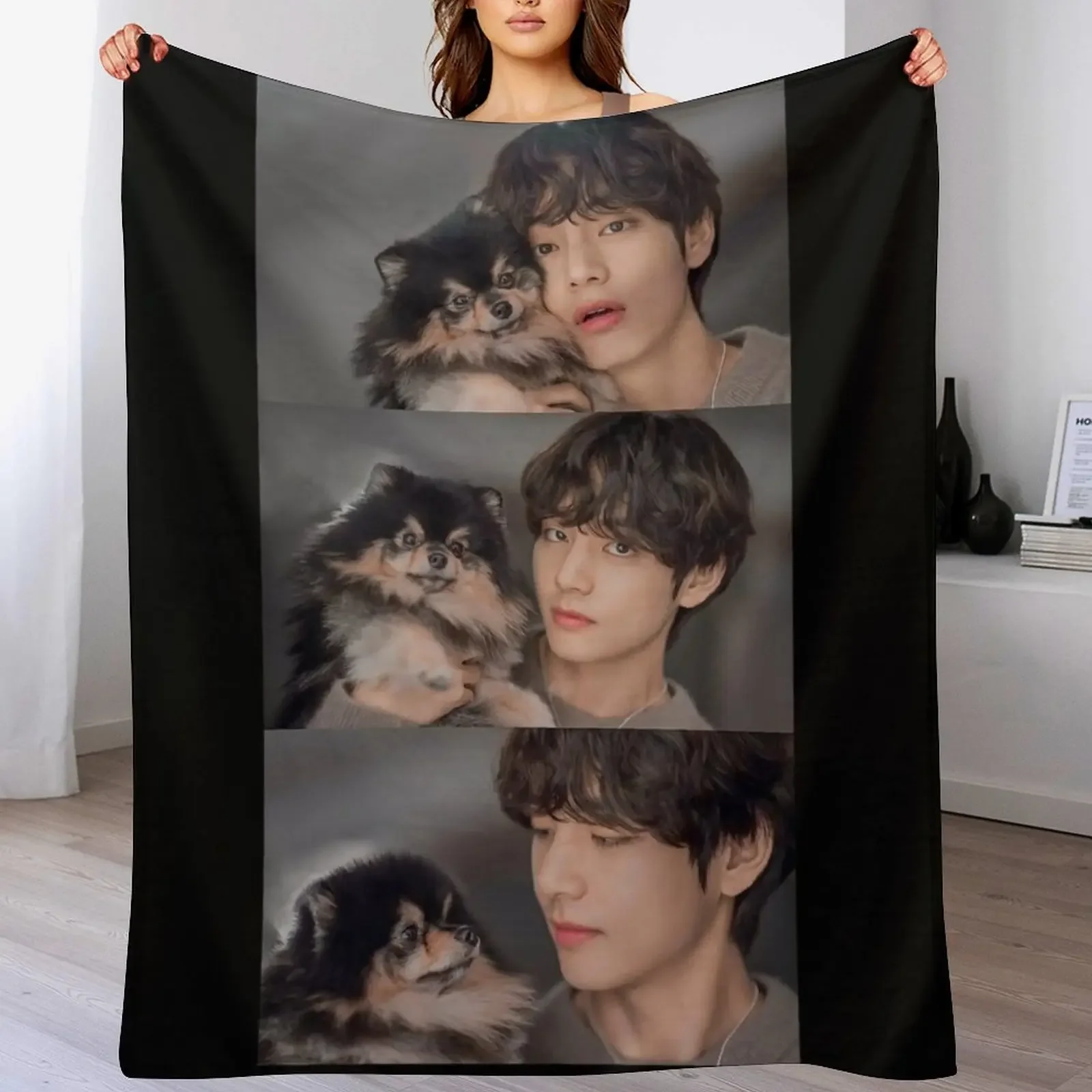 Фото Одеяло Yeontan, одеяло в клетку, роскошное утолщенное одеяло для дивана, одеяла №1