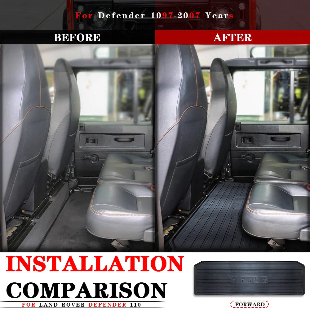 Подходит для Land Rover Defender 300 tdi td5 90 110 130 автомобильные всепогодные стельки
