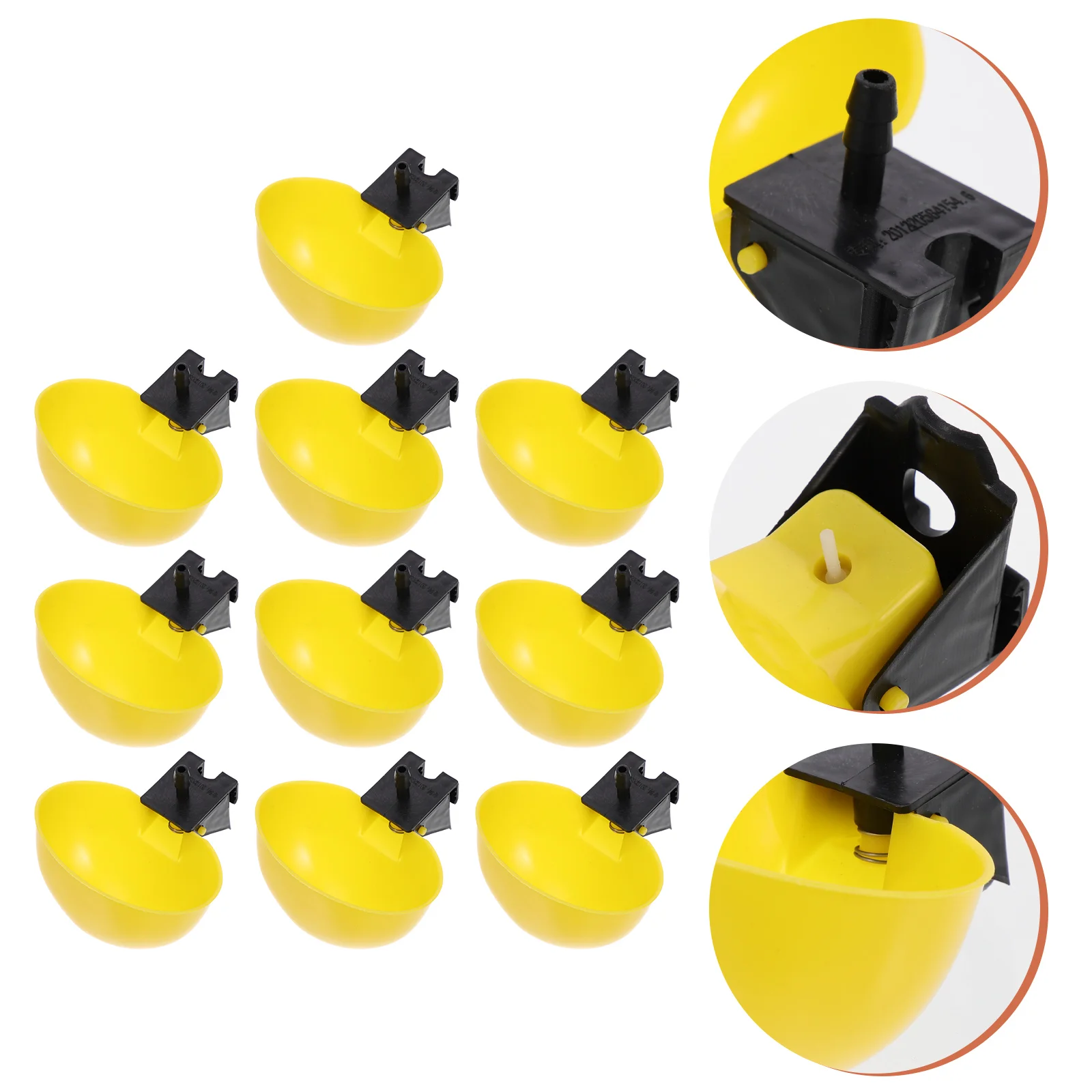 

Автоматическая поилка для голубей, поилка для цыплят и попугаев, 10 штук