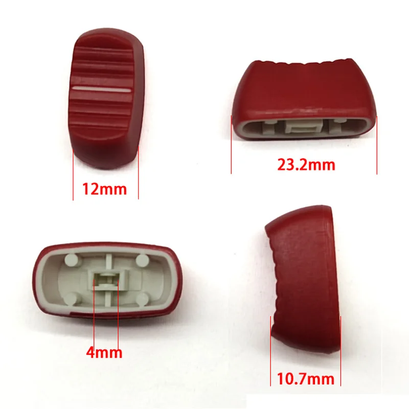 90 шт. 6 цветов Круглый миксер прямой скользящий потенциометр стандартная крышка