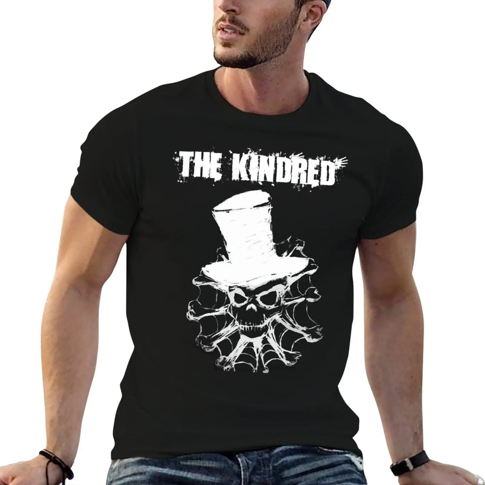 Фото Футболка The Kindred, мужские футболки, облегающие мужские футболки, хлопковые мужские футболки, футболки для мужчин. №1