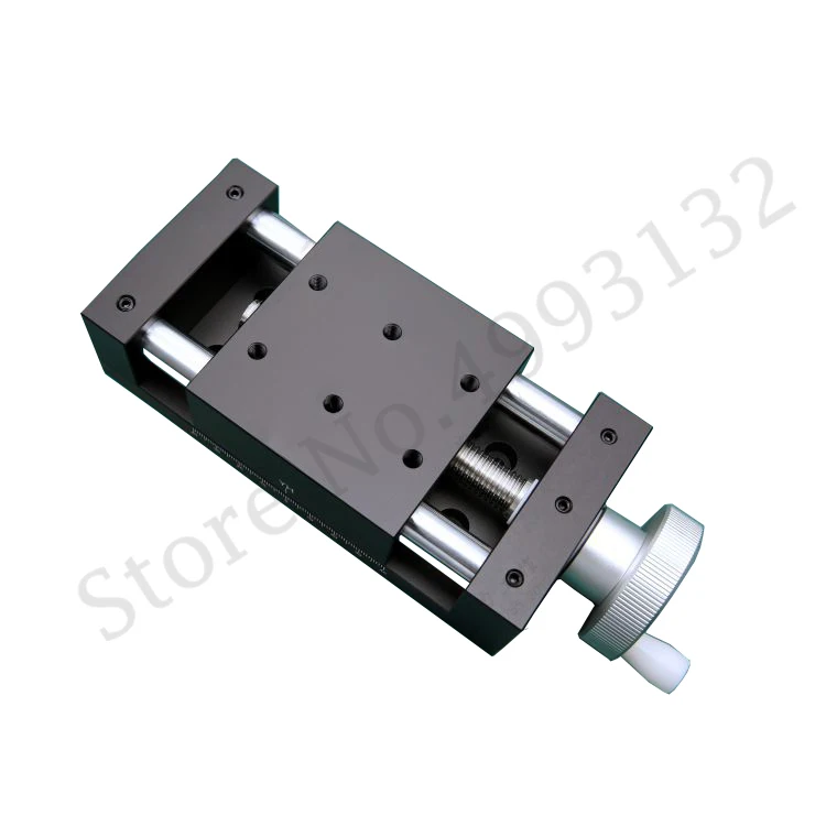 PT80-50A 100A 150A Manual Translation Stages Sliding Table X/XY/XYZ Axis 2D 3D Moving Linear Guide Rail