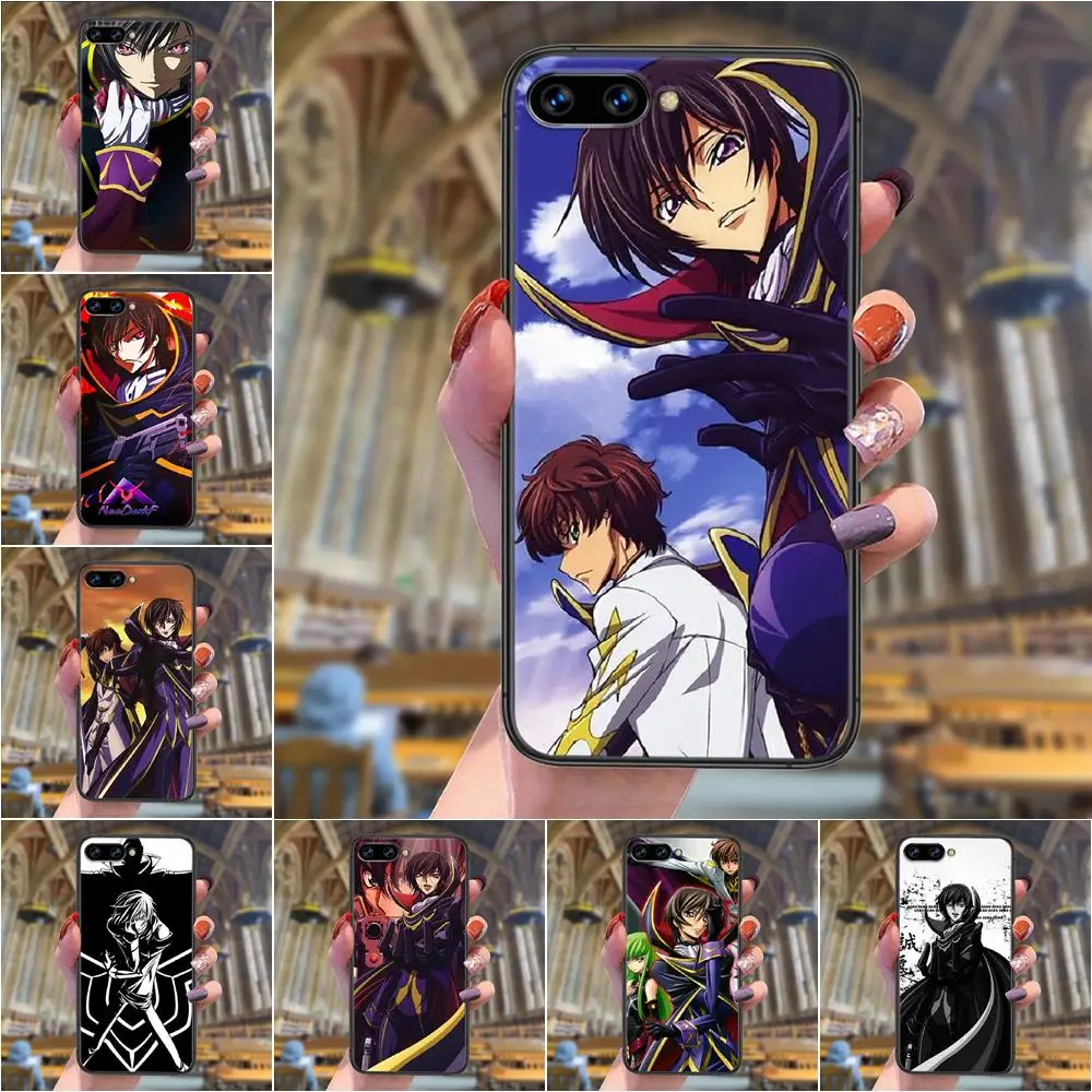 Чехол для Huawei Honor 10X Lite V40 Play 5T 20 9S 9C 9X Code Geass Lelouch Of The мятеж дешевый мужской