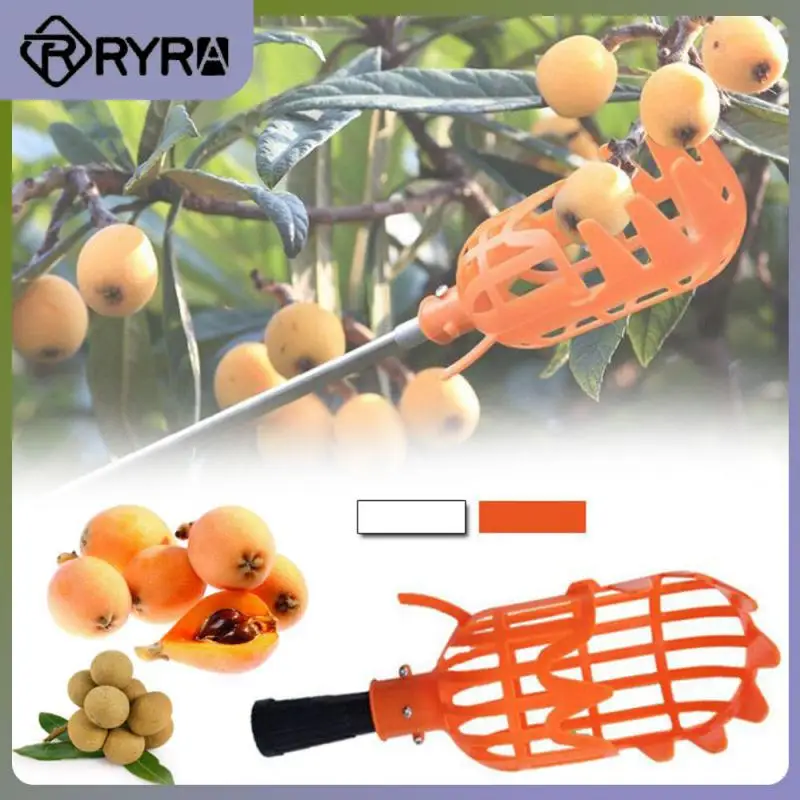 

Apple Peach Picking Bayberry Tool Plastic Fruit Picker Head Gardening Farm Fruit Catcher Accessories Tools Greenhouses Tool