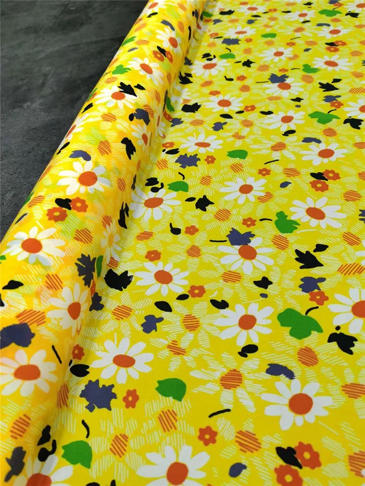 

Stretch Crepe De Chine Mulberry Silk Fabric New Yellow Floral Skirt Shirt Pajama Cloth Sewing Material Alibaba Express