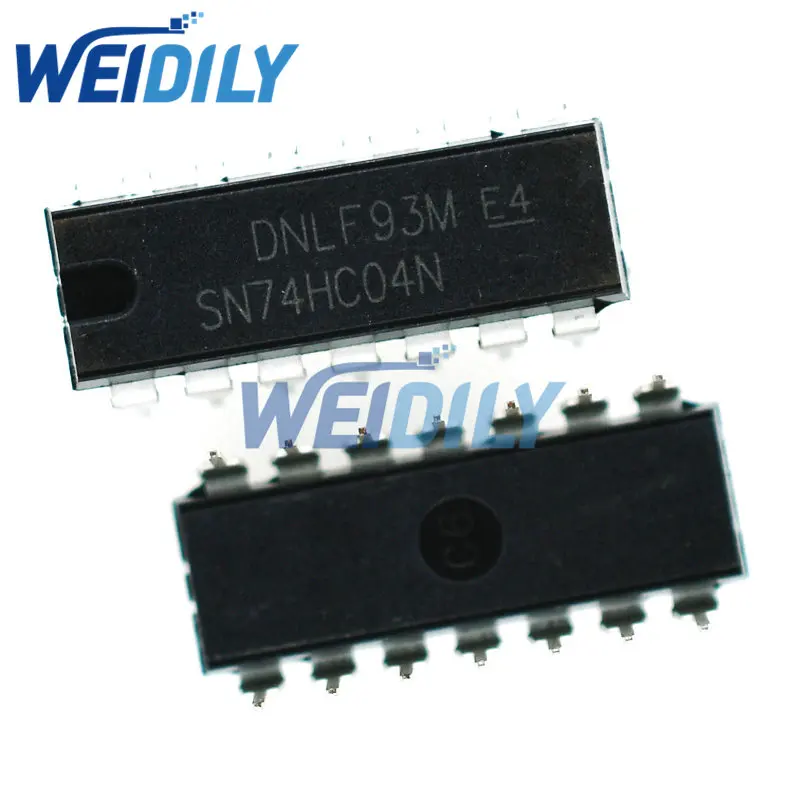 

10 шт. 74HC04 DIP14 74HC04N SOP SN74HC04N SN74HC04 DIP IC DIP-14