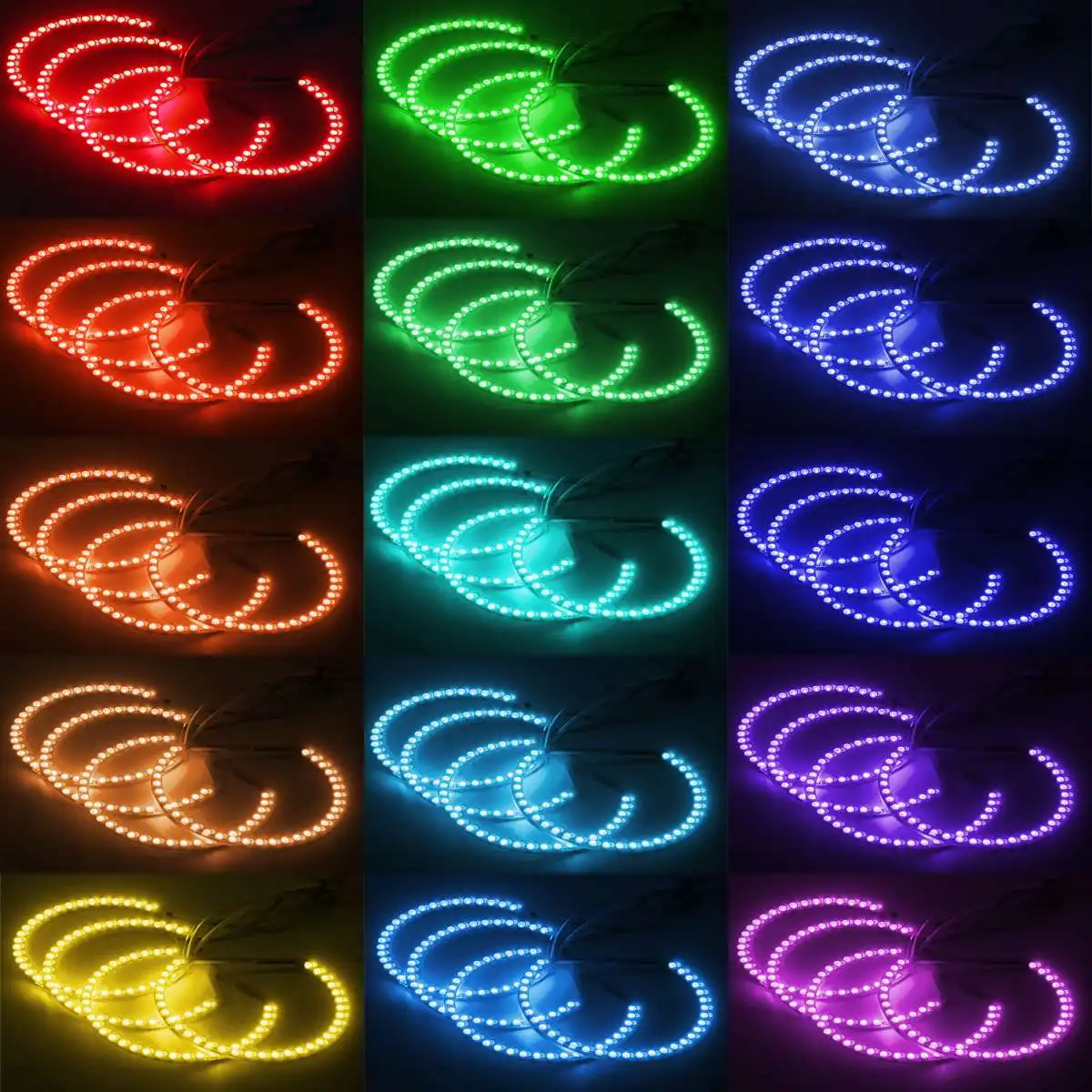 

4 светодиодный т., Автомобильные светодиодные кольца с ангельскими глазками