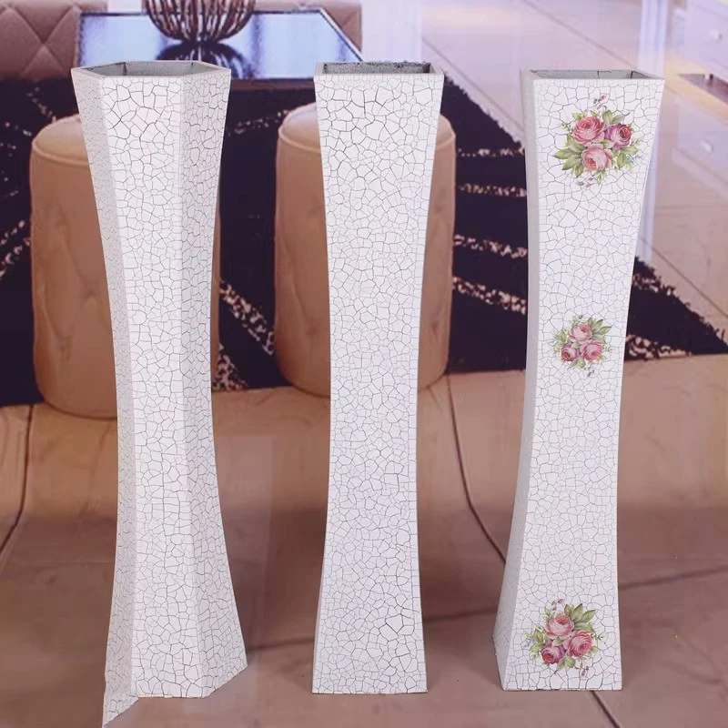 

Floor Ceramics Vases Living Room Bathroom Room Modern Design Vases Wedding Minimalist Decoracion De Hogar Home Accessories