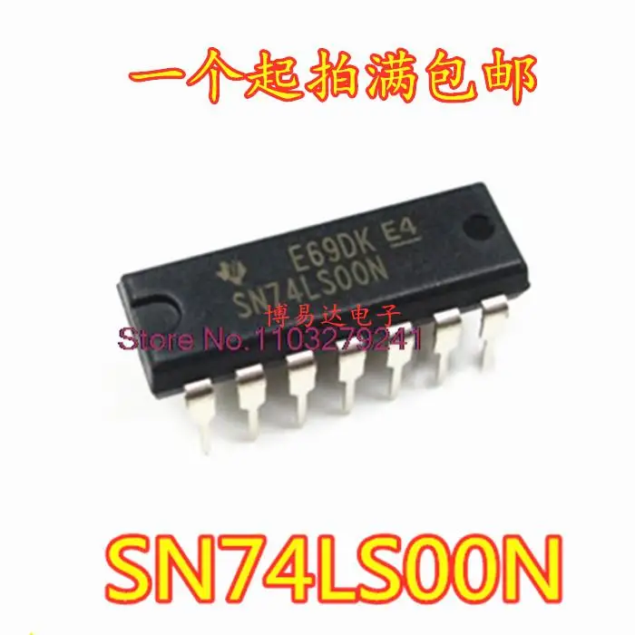

20 шт./партия SN74LS00N HD74LS00P DIP14 2