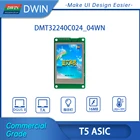 DWIN 2,5-дюймовый монитор HMI-совместим с разрешением 2,4*240, умный сенсорный экран с последовательным интерфейсом UART, ЖК-модуль стандарта