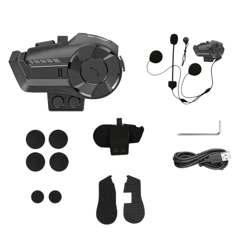 

Bluetooth-гарнитура для мотоциклетного шлема, 800 м