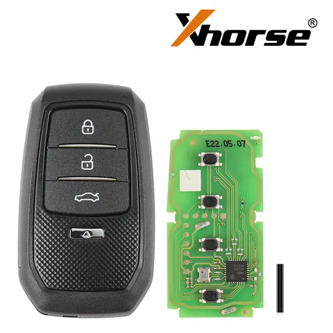 Xhorse XSTO01EN TOY.T Смарт-ключ для Toyota XM38 с поддержкой 4D 8A 4A — пример использования