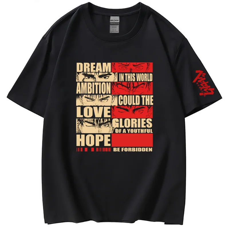 

Мужская хлопковая футболка с коротким рукавом и круглым вырезом, с принтом