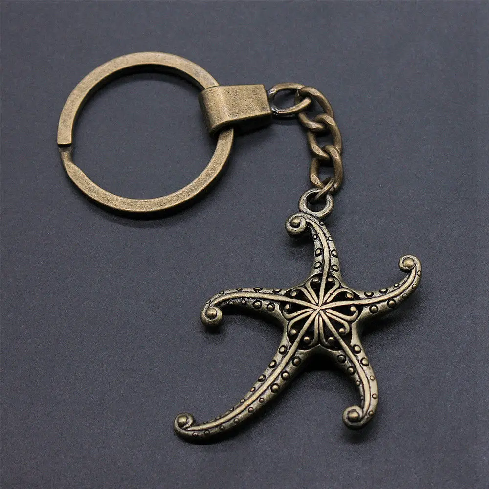 1 шт. 3D брелок в виде полой морской звезды на телефоне детали для изготовления