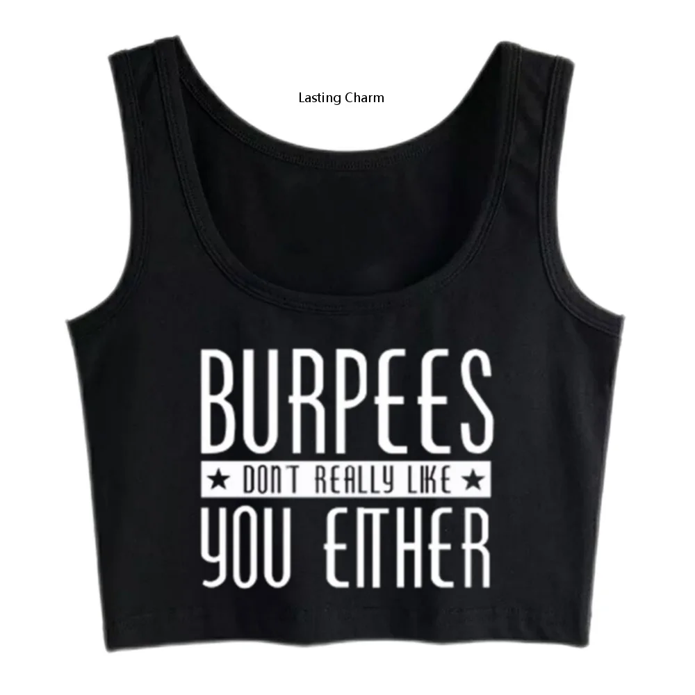 

Durable charm top female crossfit fit custom white tops