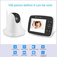 3 5inch high resolution baby monitor infrared night vision wireless video baby sleeping monitor with remote camera pan tilt zoom