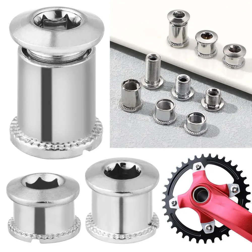 5 пар велосипедных колец болтов MTB пластина винты монопластина или двойная три