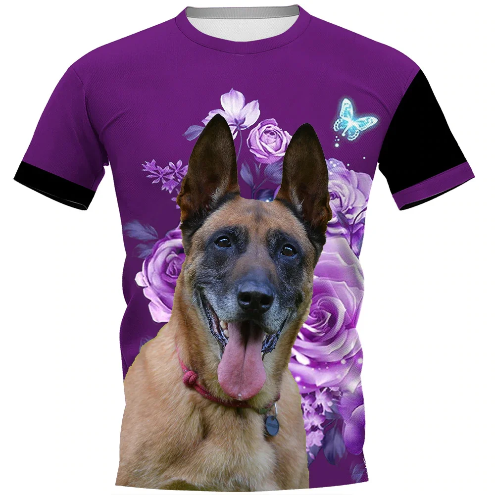 

Футболки CLOOCL в стиле старого бельгийского пастушья малека, футболки с 3d-графическим рисунком животных, женские футболки в стиле Харадзюку