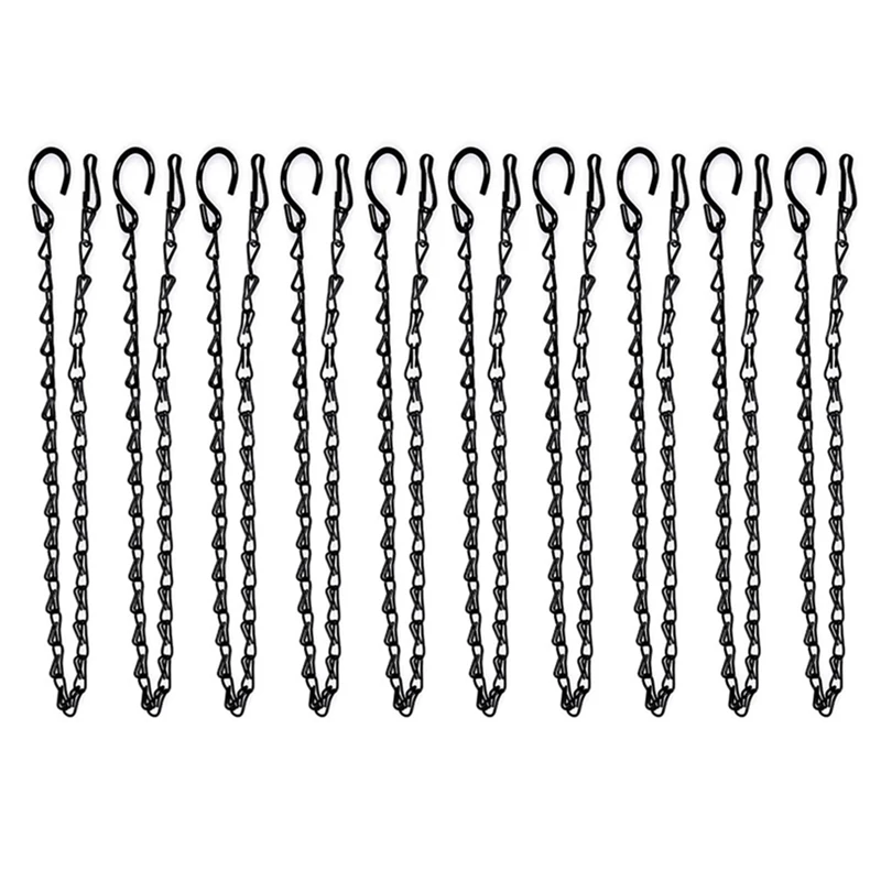 

10 Pack 25.5 Inches Hanging Chain,Garden Plant Hangers for Bird Feeder, Lanterns , Wind Chimes and Decorative Ornaments