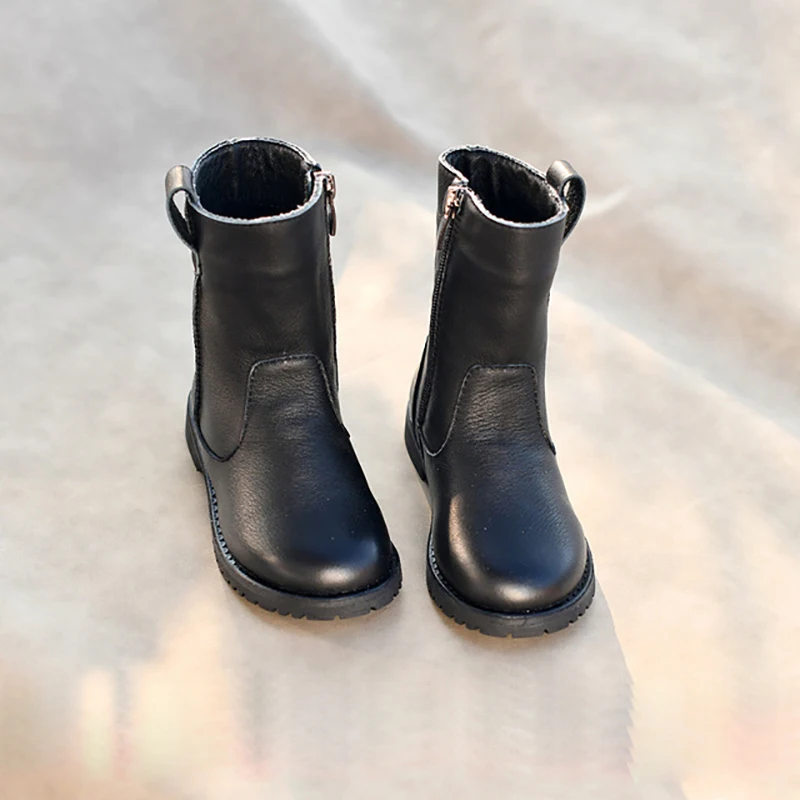 

Детские высокие ботинки Dolakids, ботинки для маленьких девочек, Корейская версия, ботинки с кисточками, новые кожаные ботинки с мягкой подошво...