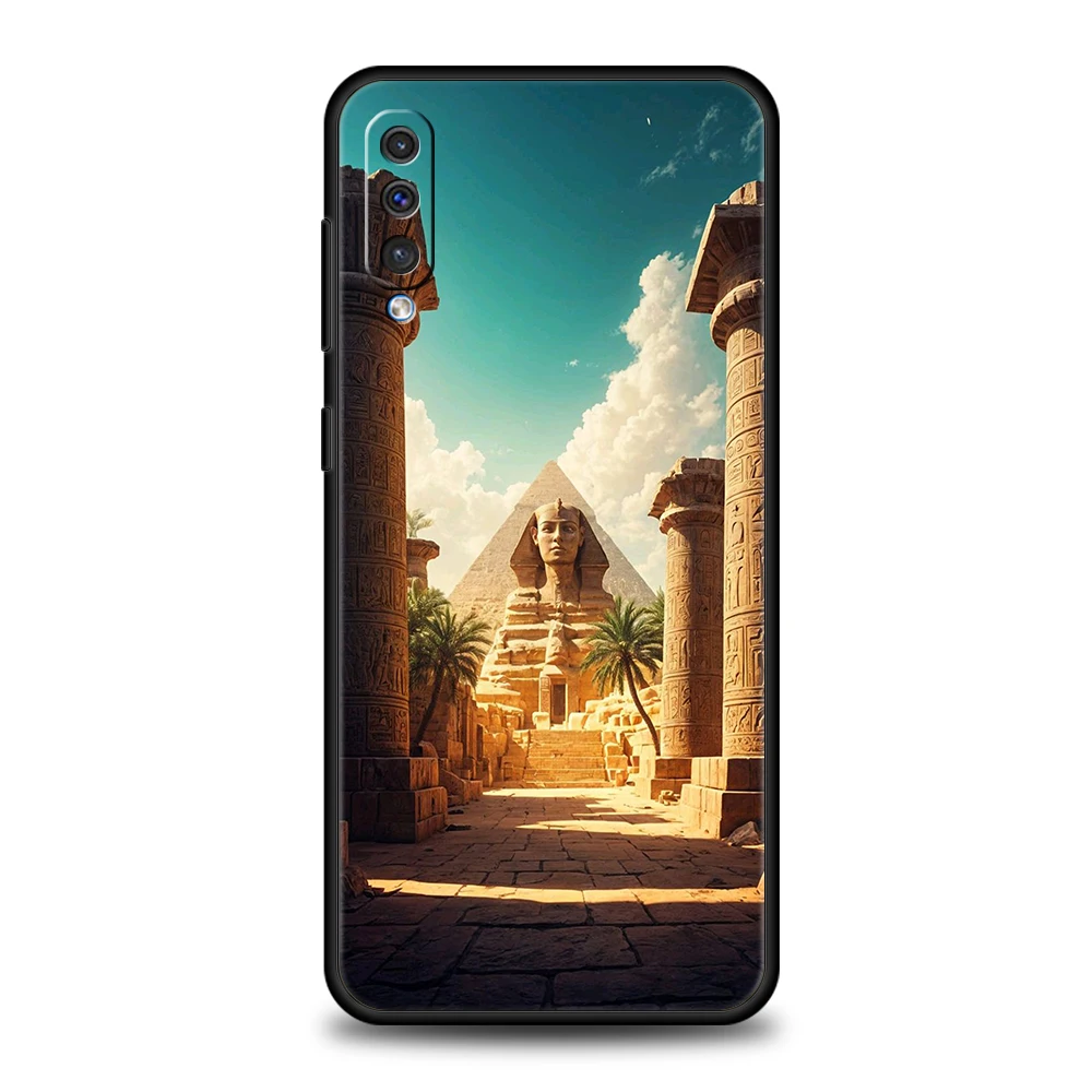 Фото Чехол Egypt Egyptian God Pyramid для Samsung A56 A36 A26 A24 A16 A14 A12 A32 A50 A70 A20E A20S A22 A34 A54 A42 A52 5G A06 Cover №4