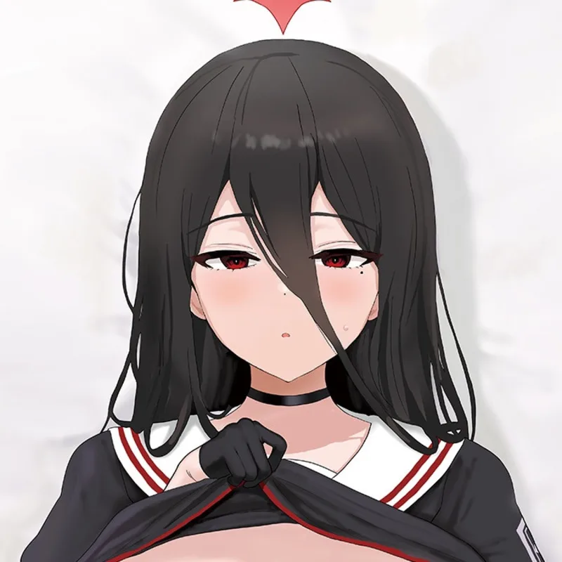 Blue Anime Archive Hanekawa Hasumi Sexy Dakimakura Hugging Body Pillow Case SS Bedding Gifts