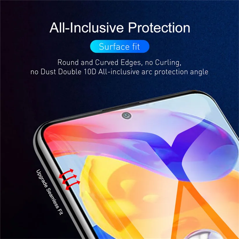 Redmi Note 11 Pro 5g Hydrogel Film+Camera Film For Xiaomi 12T Redmi Note 12 Pro 11S Screen Protector Film Xiaomi 12 11 Lite 5G NE 11T Pro Soft Film Redmi Note 12 11 Pro Plus 5g Not Glass