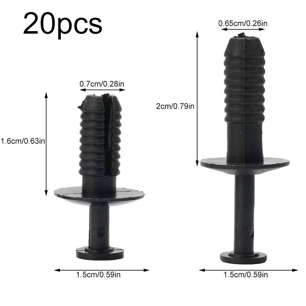 Клипсы автомобильные для BMW E30 E39 E46 E53 E60 20 шт.