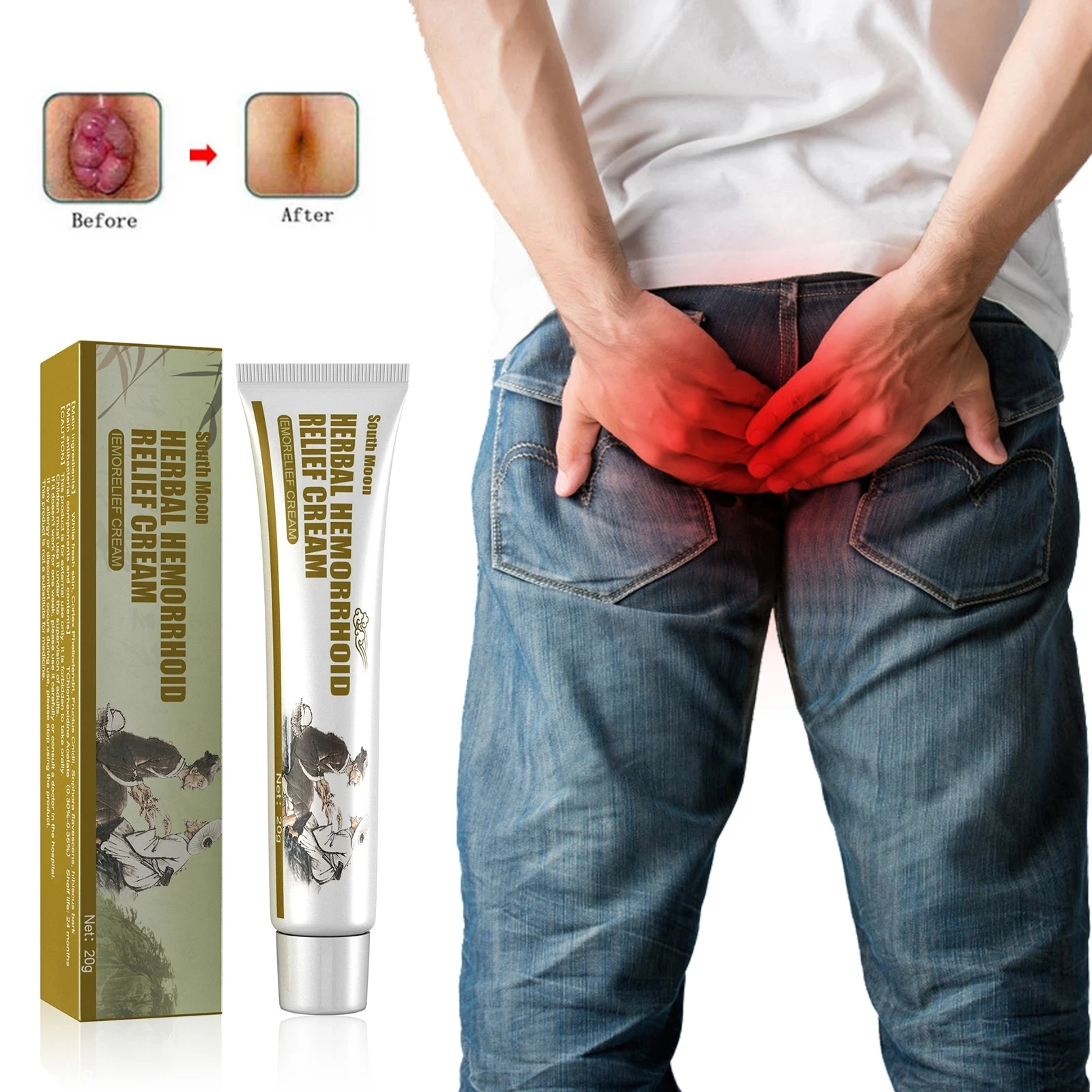 

Мазь от геморроя и свечей быстрое удаление лечения лучшего китайского крема мощное Лечение геморроя