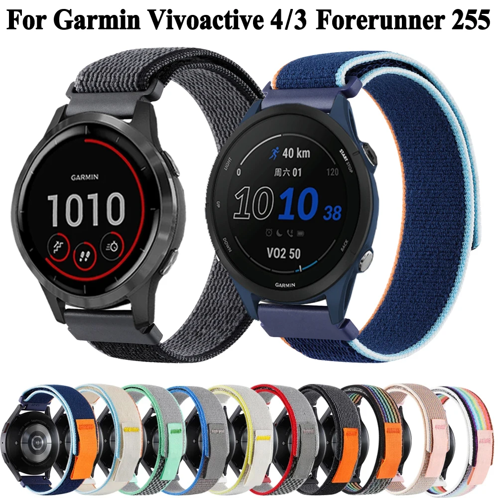 

Ремешок нейлоновый для Xiaomi Amazfit GTR 4/3/2 GTS 4/3/2 GTR 2e 42 47 мм, браслет для смарт-часов GTR3 Pro, 20/22 мм