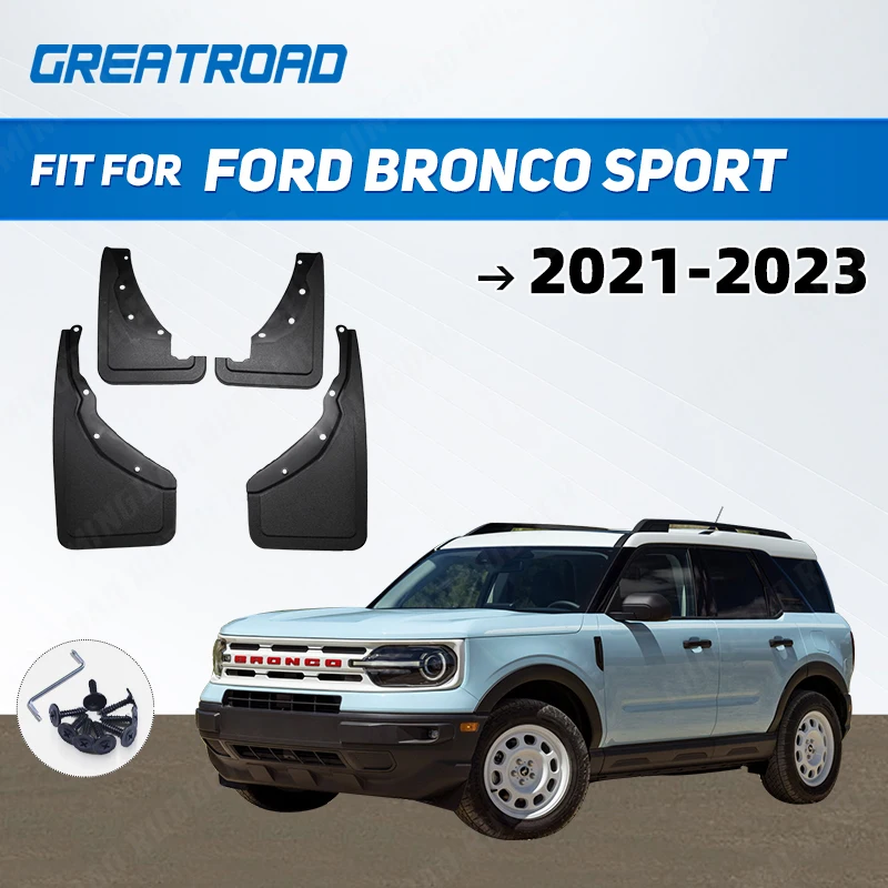 

Автомобильные брызговики для Ford Bronco Sport 2021 2022-2023, брызговики, брызговики