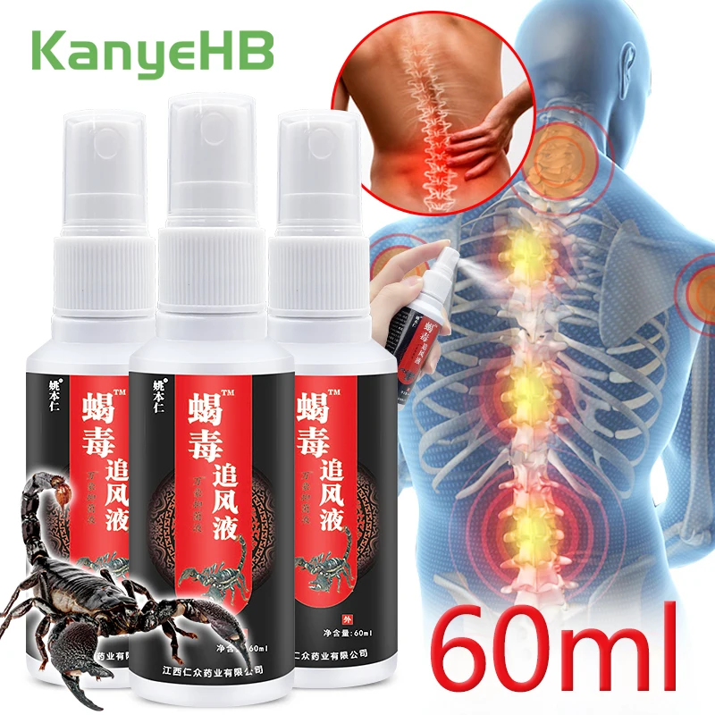 

Спрей обезболивающий в виде Яда скорпиона, 3 шт.