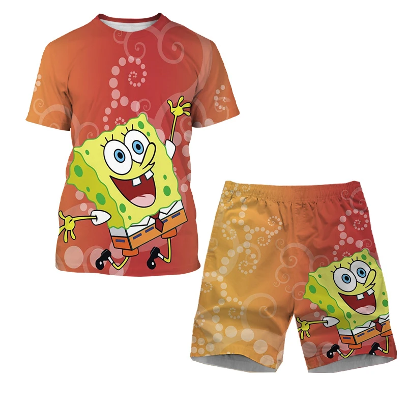 

Cartoon Anime Boys Clothes Set Children Clothing spider print man Short Sleeve for Boys And Girl Sport Kids Clothes Suits 4-14y