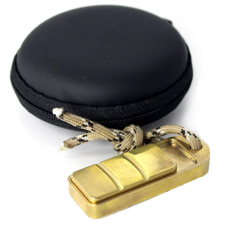 

Vintage Pure Brass Relax Toy EDC Bronzer Hand Push Decompression Kit for Adult Carry Bored Relieve Anti-Stress Artifact