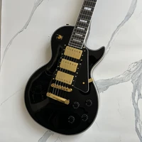 this is a classic black bright face 6 string electric guitar with beautiful sound and appearance it is mailed home