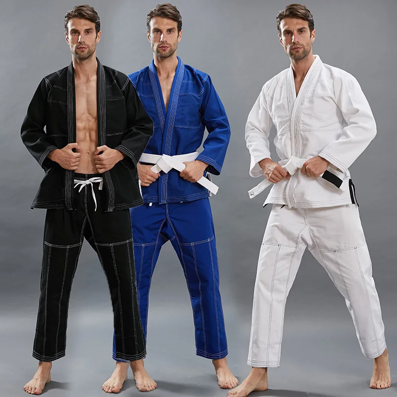 Kimono brasileño 100% algodón Jiu Jitsu, a prueba de abrasiones, para entrenamiento de mujeres, niños y adultos, BJJ GI MMA, Kimonos personalizados para Jiu-Jitsu