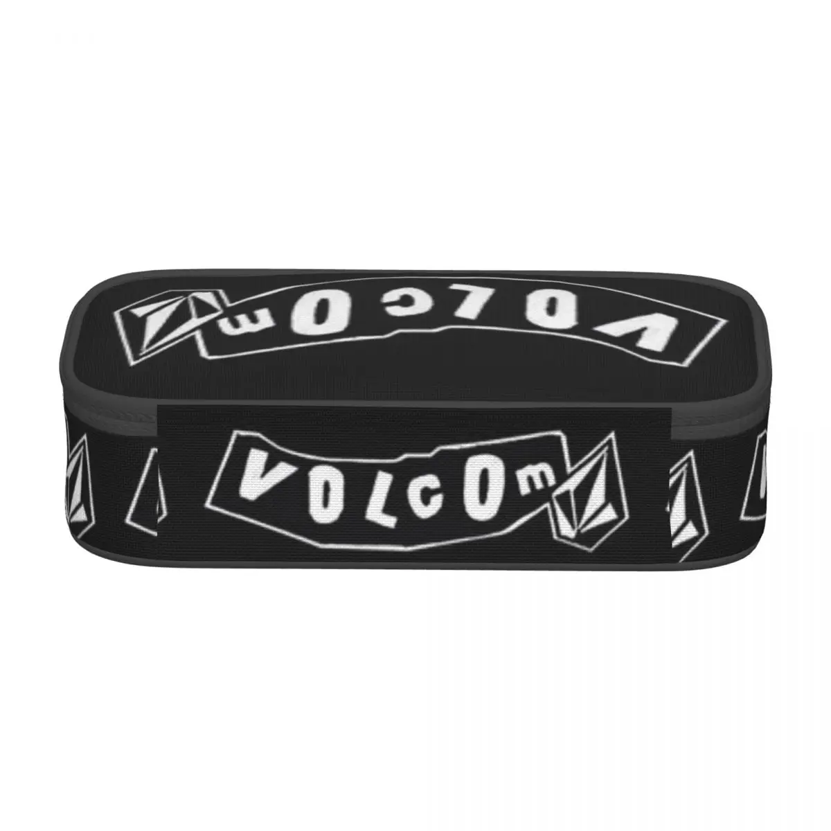 Фото Пенал с логотипом V-Volcom, сумка для хранения канцелярских принадлежностей, большая коробка для ручек, пенал для студентов №4