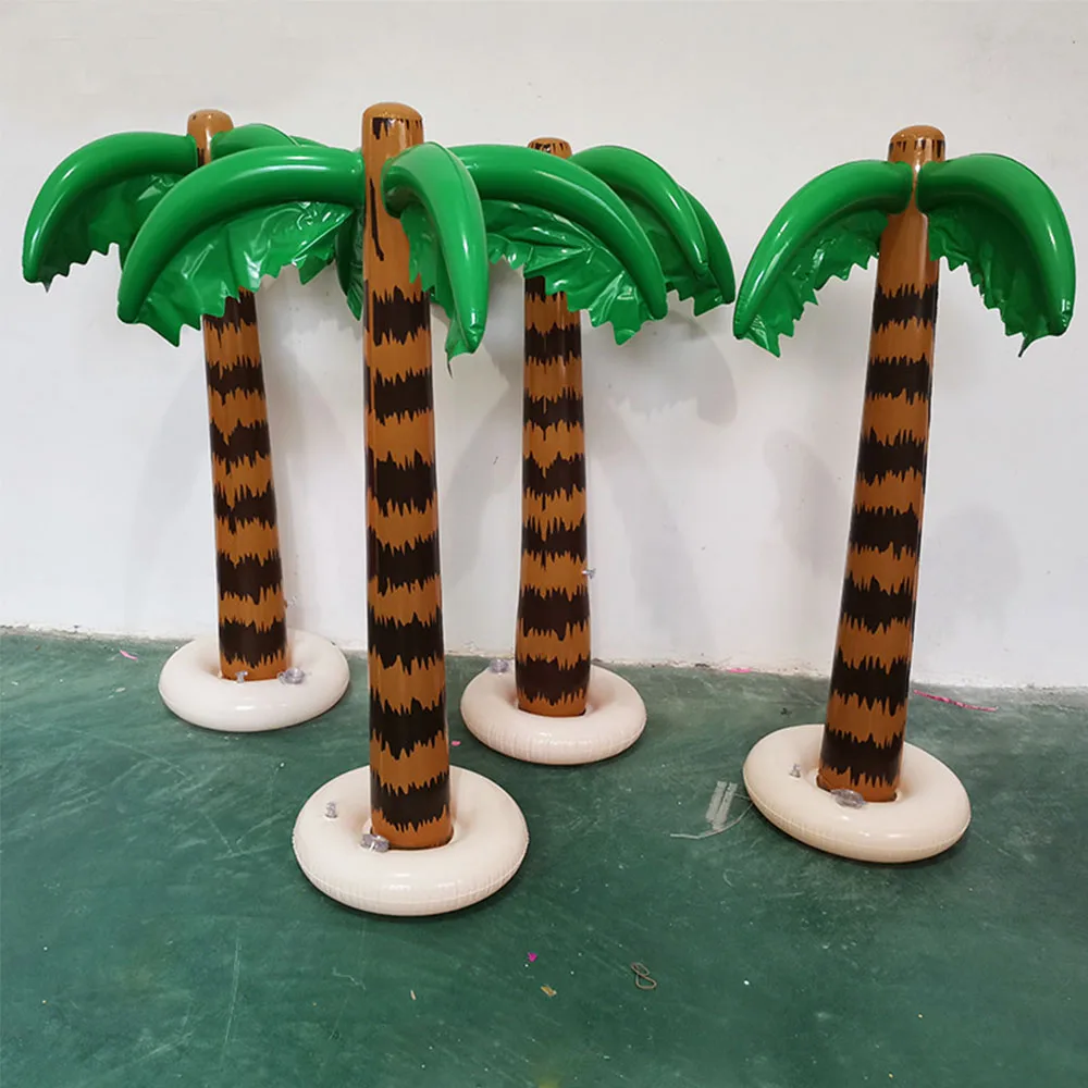 

Large Hawaii Theme 4D Simulated Coconut Palm Tree Balloon Summer Beach Party Balon Hawaiian Aloha Luau Birthday Party Decoration