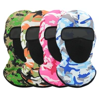 breathable camouflage bandana men women sport running jogging head neck scarf army cycling full face mask pink headband ski hat