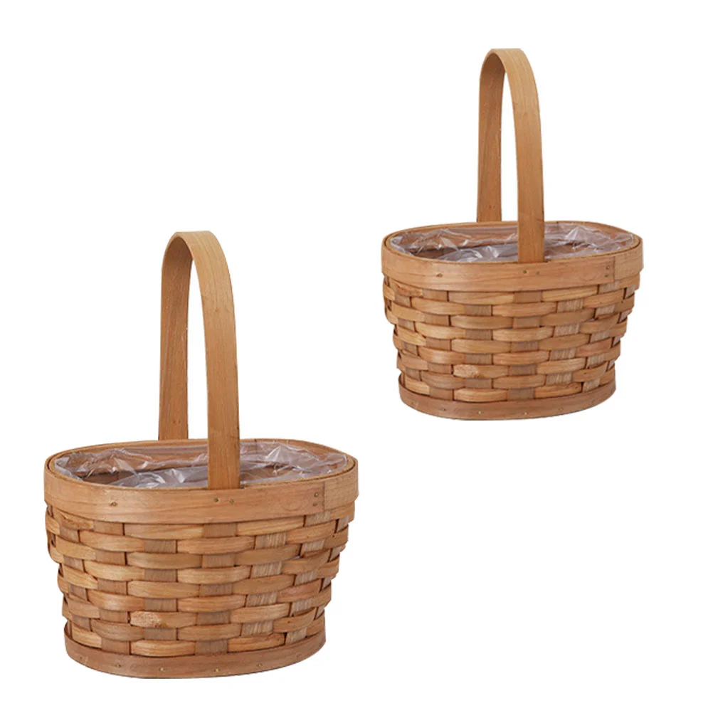 

2 шт., декоративные корзины для цветов