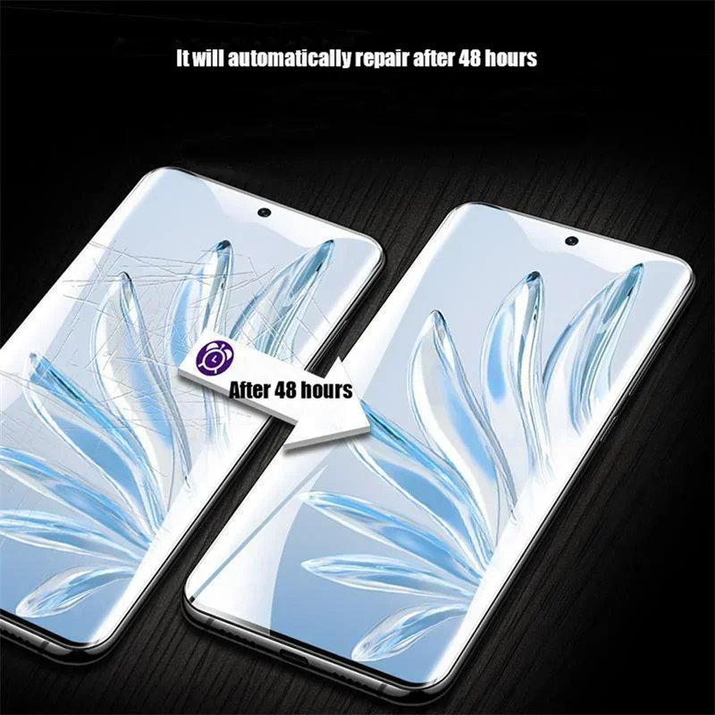 4Pcs Screen Protectors For Honor 90 Lite 70 80 60 50 100 Pro Hydrogel Film Magic 6 5 X8A X9A X7A X9B X8B