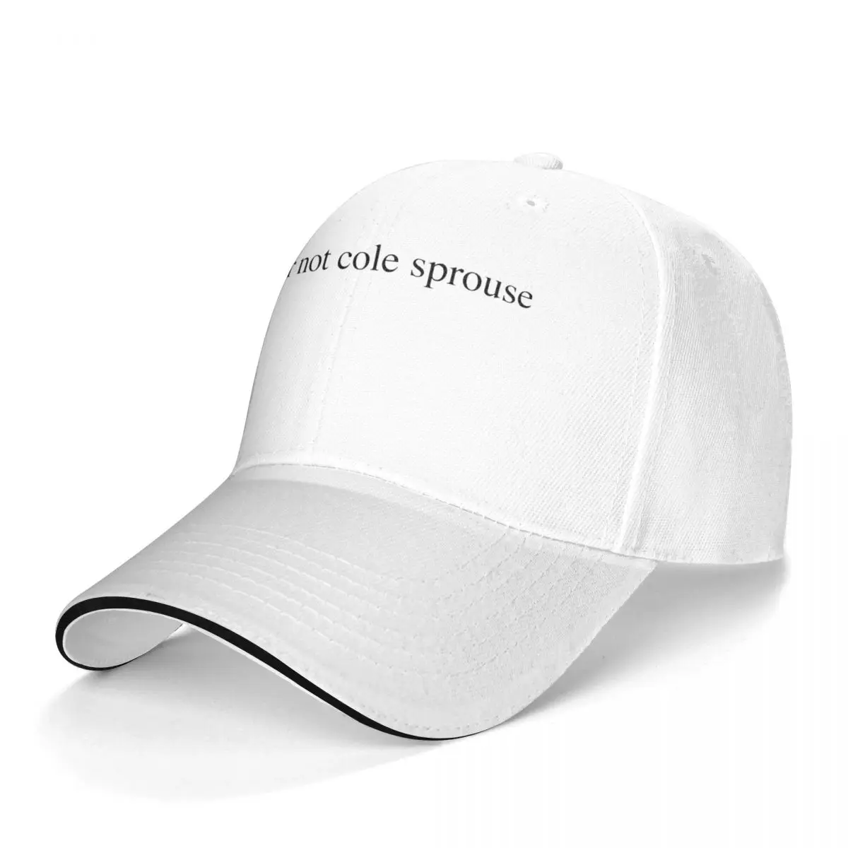 Lol Ur Not Baseball Cap lol ur not cole sprouse University Trucker Hat Adjustable Female Trendy Custom Baseball Caps