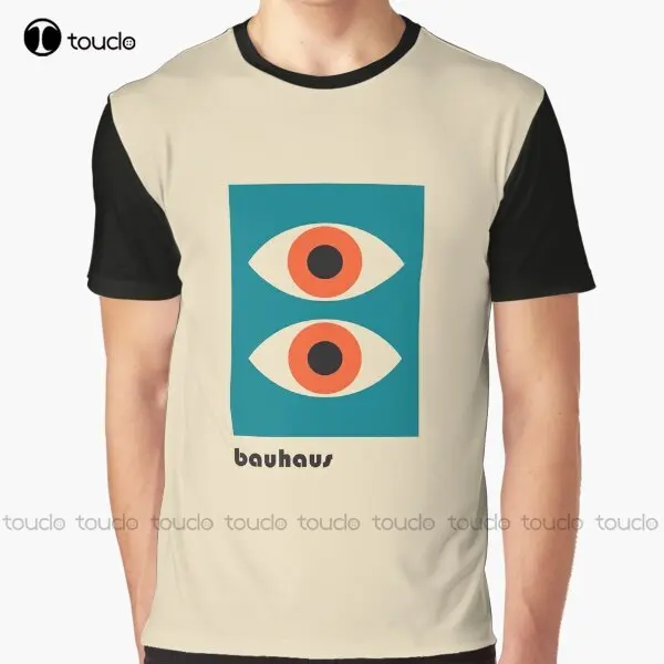 

Bauhaus #51 Graphic T-Shirt Men Hawaiian Shirts Digital Printing Tee Shirts Christmas Gift New Popular Xxs-5Xl Streetwear
