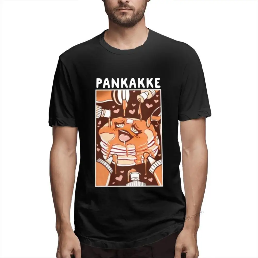 

Pankakke Otaku Ahegao Etchi Hentai Lewd Hentai Japanese Anime Men Vintage Short Sleeve Round Collar 100% Cotton Summer T-Shirt