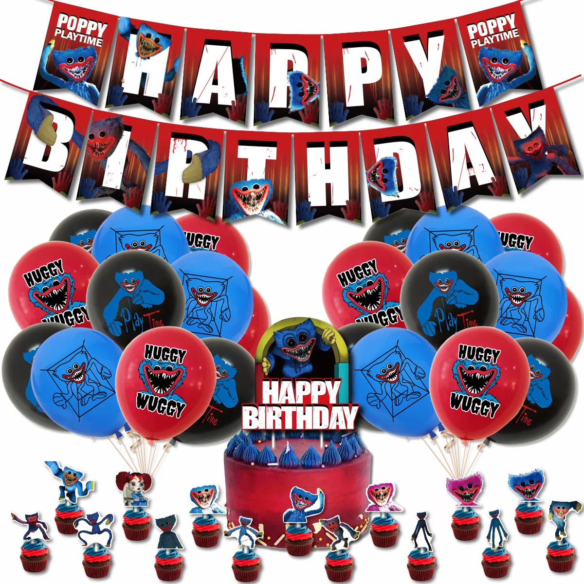 

Принадлежности для вечерние, шары, игровое время, набор украшений, аниме шары на день рождения, баннер, детские игрушки для мальчиков, шары, п...