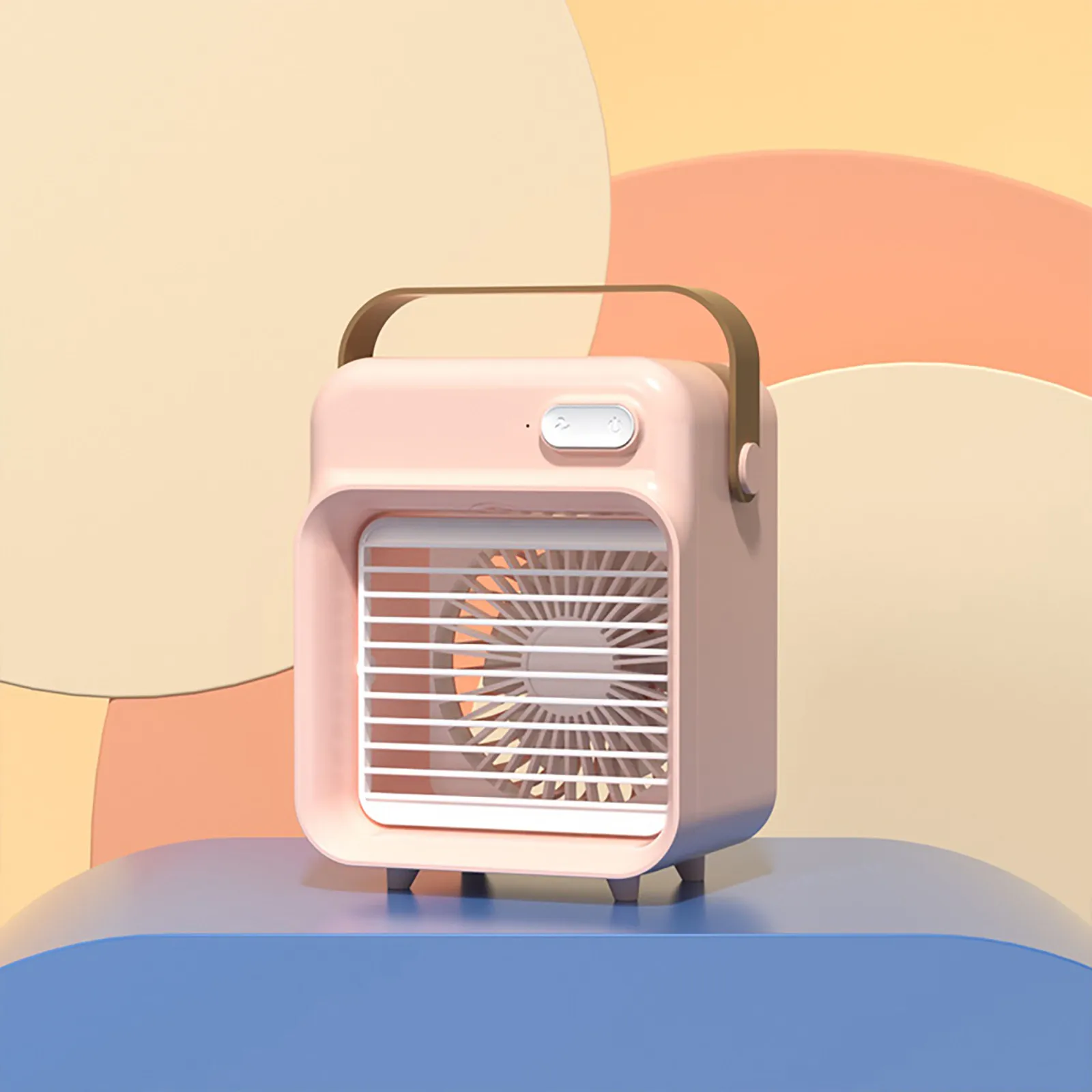 

Shop Fan Portable Air Conditioner 2400mAh Rechargeable Personal Air Cooler With 3 Speeds Quiet Mini Air Big Air Fan Portable Air