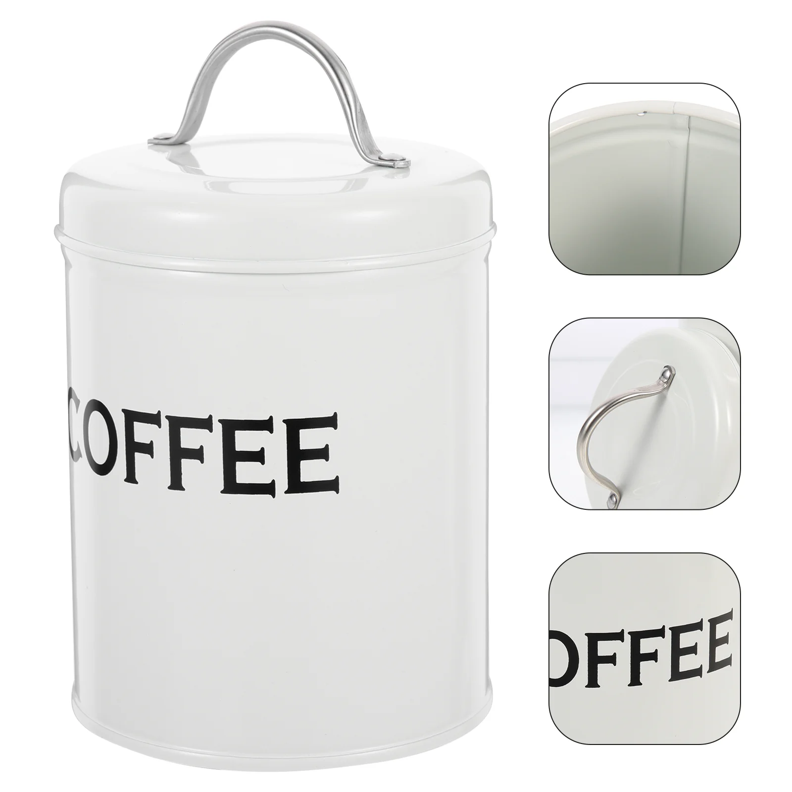 

Tea Canister Metal Candy Tin Box Tinplate Container Jar Holder Tins Leaf Giftsugar Loosekitchen Coffeehandheld Dispenser