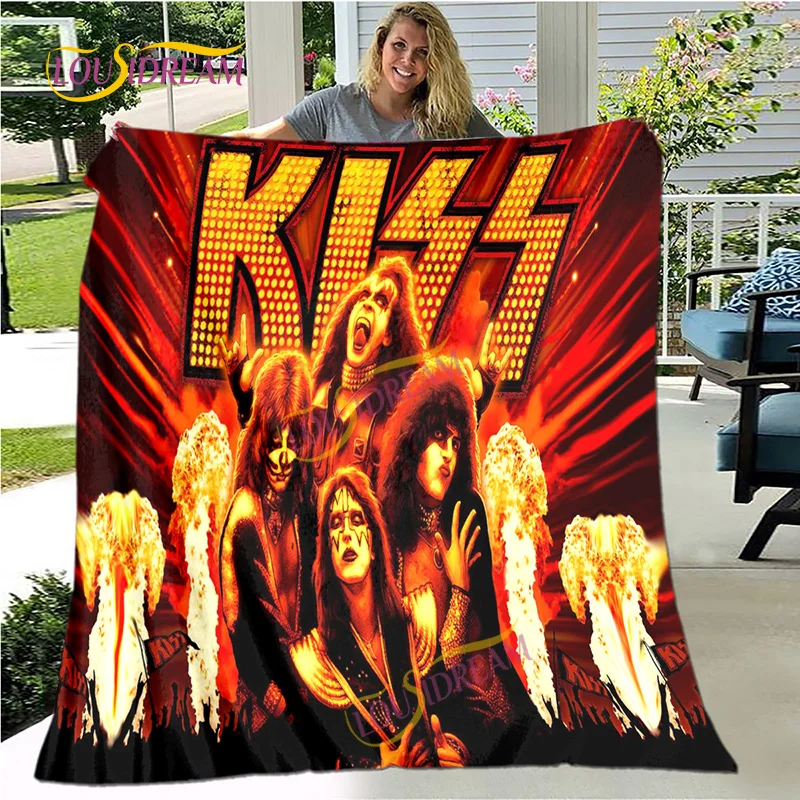 Музыкальный коврик из тяжелого металла американский известный браслет kiss