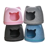 up and down combined felt nest cats house dog bed supplies for cats accessories small animal pet product goods home and comfort