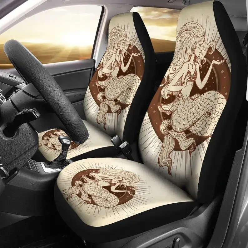 

Mermaid Brown, Car Seat Cover, Car Accessories, Hippie Spiritual, Car Covers, Gift for Her, Seat Covers, Seat Covers For Cars, M